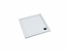 Alkotest KNG.B-02-K-90X90-5/3-BÍLÁ-90 / AQUAFORM / SLIM / SPRCHOVÁ VANIČKA 90X90X5/3 ČTVERCOVÁ, FI90, BÍLÁ /