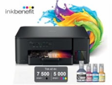 BROTHER multifunkce inkoustová DCP-T430W - A4 128MB 2400x600 16ppm USB 2.0. WIFI  - INKTANK