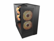 COUGAR PC skříň OMNYX Black Mid Tower Mesh Front Panel 2 x 160mm ARGB Fan, Rear Panel 2x 160mm ARGB Fan