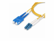 StarTech SMLCSC-OS2-30M InfiniBand/optický kabel LC SC žlutý