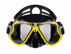 Šnorchlovací set 3 v 1, ŽLUTÝ, S/M, ploutve 36-41, maska, šnorchl