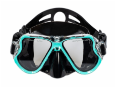 Šnorchlovací set 3 v 1, TYRKYSOVÝ, S/M, ploutve 36-41, maska, šnorchl