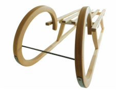 Sáně dřevěné 110cm Rohačky dřevěný sedák