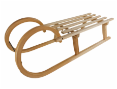 Sáně dřevěné 100cm Rohačky dřevěný sedák