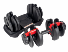 Nastavitelná činka 24 Kg Acra Set 15 činek v 1