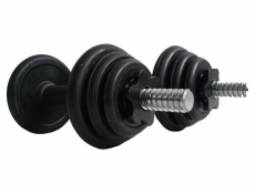 ACRA nakládací činka jednoruční set 2 x 5 Kg (10kg) pogumované