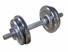 ACRA Nakládací činka jednoruční, chromovaná 10kg