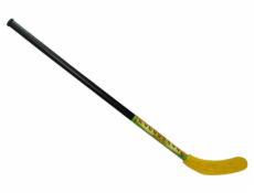 Florbalová hůl rovná 95 cm žlutá
