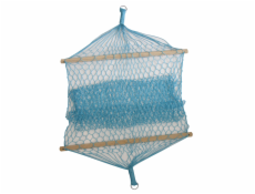 Houpací síť s rozpěrným prkénkem J02/1 modrá