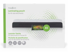 NEDIS laminovací fólie/ formát A5/ 100 mic/ rozměr 216 x 154 mm/ transparentní/ 100 pack