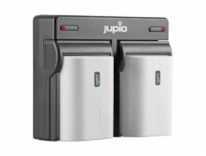 Set Jupio 2x Battery LP-E6NH *ULTRA* 2600mAh + USB Dual Charger pro Canon