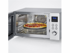 Mikrovlnná trouba Severin, MW 7918, 4v1, nerezové provedení, 25 L, 10 úrovní výkonu, 10 programů, časovač, 1950 W