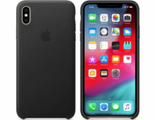 Apple Kožený kryt iPhone XS Max černý Apple Kožený kryt iPhone XS Max černý