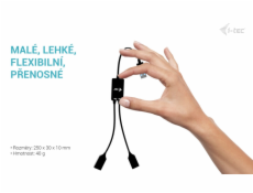 i-tec USB-A Cable HUB 2 port (2x USB-A)