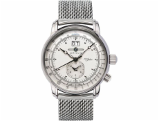 Zeppelin Pánské hodinky 100 Jahre 7640M-1 Quartz silver