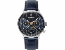 Zeppelin Hodinky LZ129 Hindenburg 7037-3 Quartz v tmavě modré barvě (258882)
