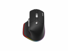 ACER bezdrátová myš Easy Fit Mouse,ergonomická,4000dpi,6 tlačítek,RGB,10m dosah,USB-C,BT,Black
