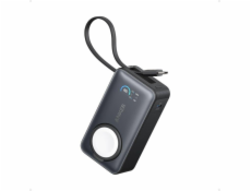 Bezdrátová powerbanka Anker MagGo 10000mAh, 35W s kabelem USB-C černá