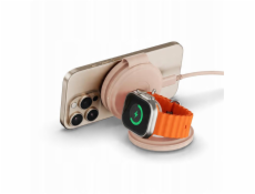 Satechi Qi2 OntheGo 3-in-1 Wireless Charger - Desert Rose