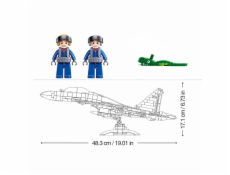 Sluban Model Bricks M38-B1273 Stíhací letoun J-16 1:44
