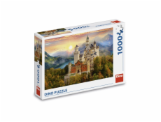Dino Puzzle Malovaný Neuswanstein 1000 dílků