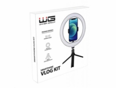WG - Vlog Kit základní sada pro natáčení video blogů, tripod, držák telefonu, LED světlo