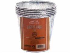 Traeger jednorázová hliníková vložka do kbelíku, 5 kusů