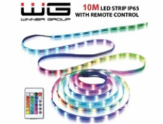 WG - LED pásek WG10, 10 metrů, s ovladačem, IP 65, se síťovým adaptérem