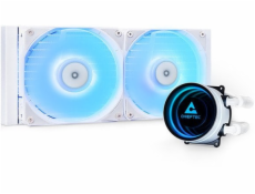 Chieftec ICEBERG 240-RGB-W Počítačová skříň Kapalinový chladič typu vše v jednom 12 cm Bílá