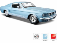 Maisto Ford Mustang GT 1967 šedý kompozitní model v měřítku 1:24