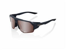 100percent Norvik - HiPER Mirror Lens Soft Tact Crystal Black