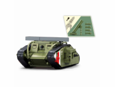 Sluban Army M38-B1296 Tank WWII Mark Vs