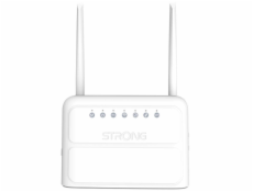 STRONG 4G LTE router 360/ Wi-Fi standard 802.11b/g/n/ 300 Mbit/s/ 2,4GHz/ 4x LAN/ 1x SIM slot/ 2 odnímatelné antény