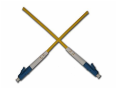 Optický patchkabel SIMPLEX, LC-LC 9/125um SM 2m G657A,1,8mm