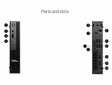 DELL PC Pro Micro QCM1255/TPM/AMD Ryzen 5 8500/16GB/512GB SSD/65W/WLAN/Kb/Mouse/W11 Pro/3Y PS NBD