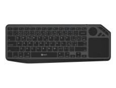 C-TECH Klávesnice WLTK-02, Bezdrátová, Touchpad, černá C-TECH Klávesnice WLTK-02, Bezdrátová, Touchpad, černá