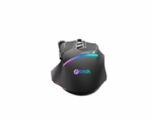 C-TECH Herní myš Zyra, USB, RGB, černá