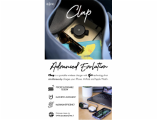 Aiino - Clap 3 in 1 Wireless charger with Qi2 - Black
