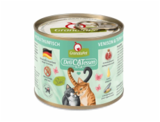 GRANATAPET DeliCATessen Venison and tuna - mokré krmivo pro kočky - 200g