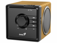 GENIUS repro SP-916BT/ Bluetooth 5.3/ 6W/ mikrofon/ barva světlé dřevo