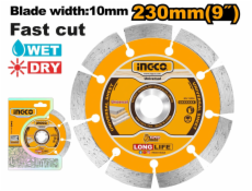 Ingco kotouč diamantový 230 x 10 mm