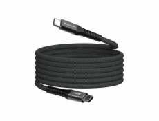 Verbatim USB-C->C magnetický kabel Sync & Charge 60W černý