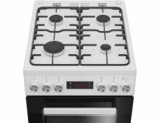 Beko Plynový elektrický sporák FSE52323DWD