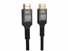 PremiumCord ULTRA HDMI 2.1 High Speed + Ethernet kabel 8K@60Hz,zlacené 0,5m