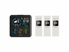 KIENZLE Radio DCF Weather Station with 3 outdoor sensors