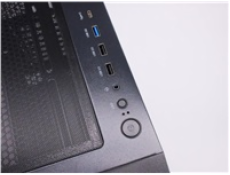 1stCOOL skříň G6 Noble, Mid Tower, ATX, AU, Průhledná Bočnice, Černá