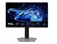 TCL 25G64 24,5  IPS FHD/1ms/600nits/1000:1/300Hz/2xHDMI/DP/VESA/High Adjustable/Tilt/Swivel/Flicker Free/Low Blue Light