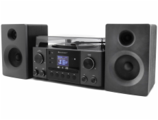 Soundmaster Elite line MCD1950SW/ Gramofon/ CD/ BT/ DAB+/ MP3/ 2x10W/ černý