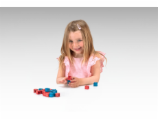 Wissner Kostky červené a modré 100 ks