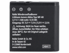 Rollei náhradní baterie pro fotoaparát Powerflex 10X Retro, Powerflex Compact